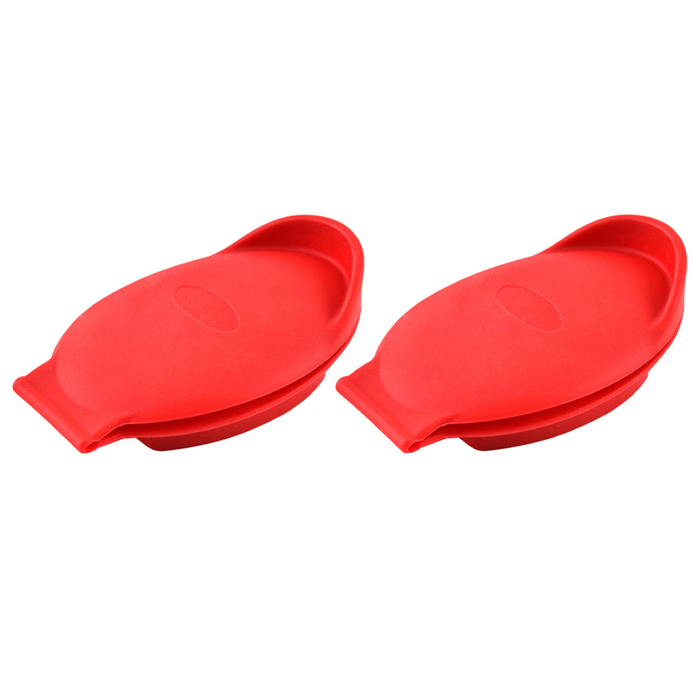 Kitchen Hand Gadgets - ที่จับหอยนางรมซิลิโคนคุณภาพสูง 2 ชิ้น พร้อมคลิปหนีบป้องกันมือ ออกแบบตามหลักสรีรศาสตร์ อุปกรณ์ครัวสำหรับร้านอาหารและบ้าน