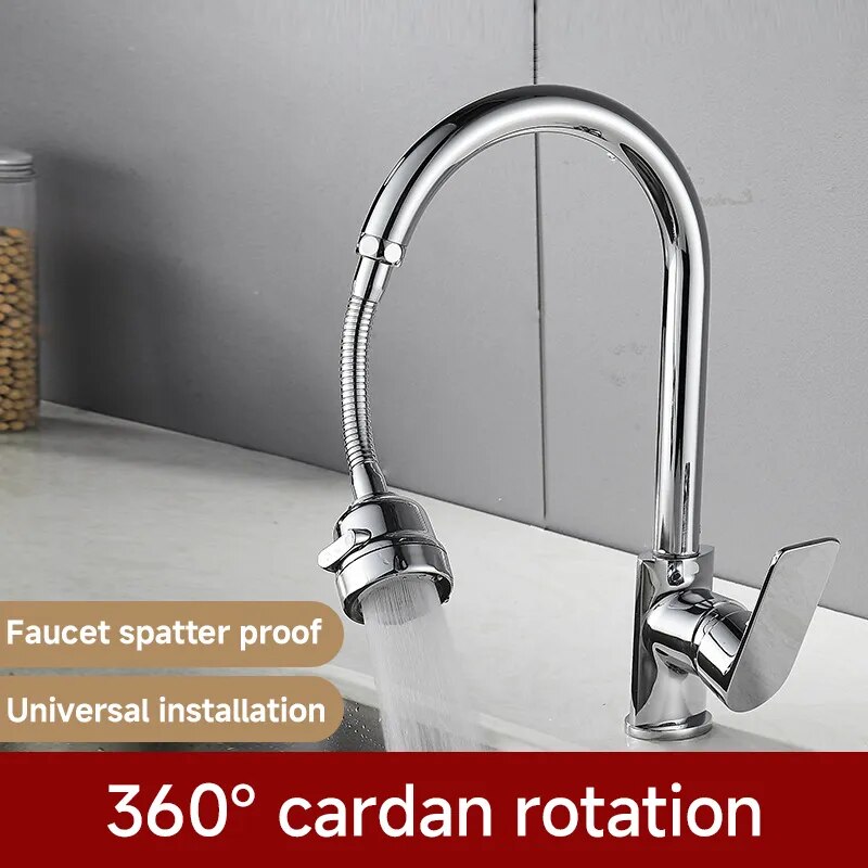 Kitchen Gadgets Everyone Needs - อะแดปเตอร์ขยายก๊อกน้ำห้องครัวอเนกประสงค์3โหมดตัวกรองการหมุน360 ° อุปกรณ์ในครัวหัวฉีดประหยัดน้ำหัวฉีด