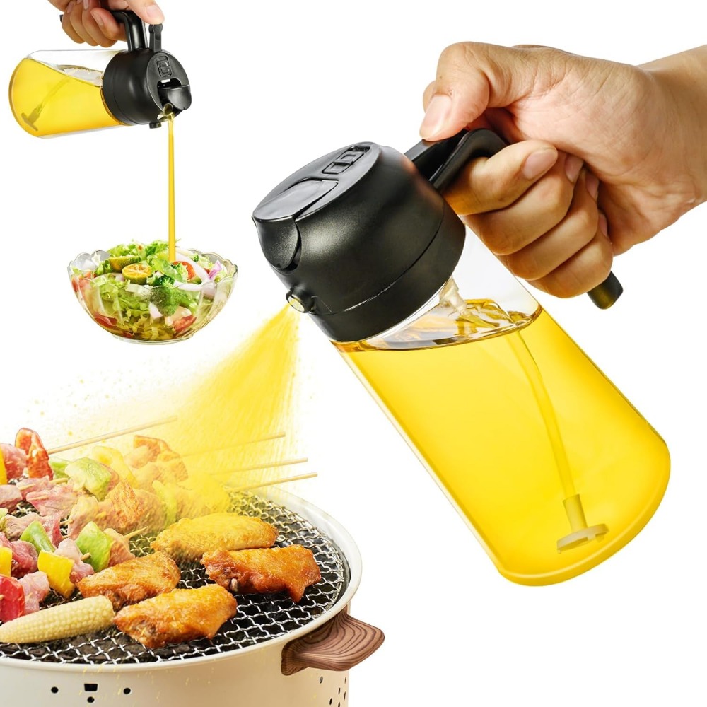 Kitchen Gadgets Air Fryer - เครื่องพ่นน้ํามันมะกอก 16 ออนซ์/470 มล. สําหรับทําอาหาร -