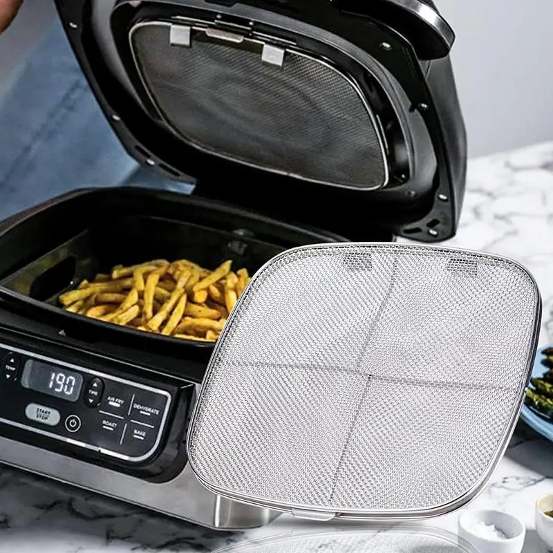 Ninja Air Fryer Af101 - สแตนเลสสตีล Splatter Shield สำหรับ Ninja Foodi