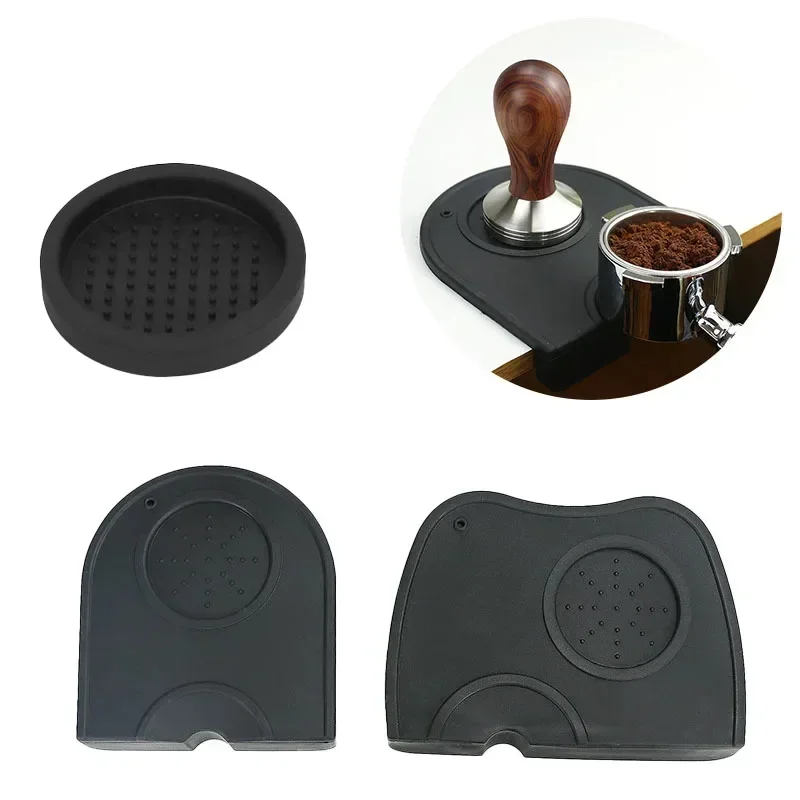 Kitchen Hanging Gadgets - ผงกาแฟ Pad ซิลิโคนกันลื่น Tamping Station Espresso