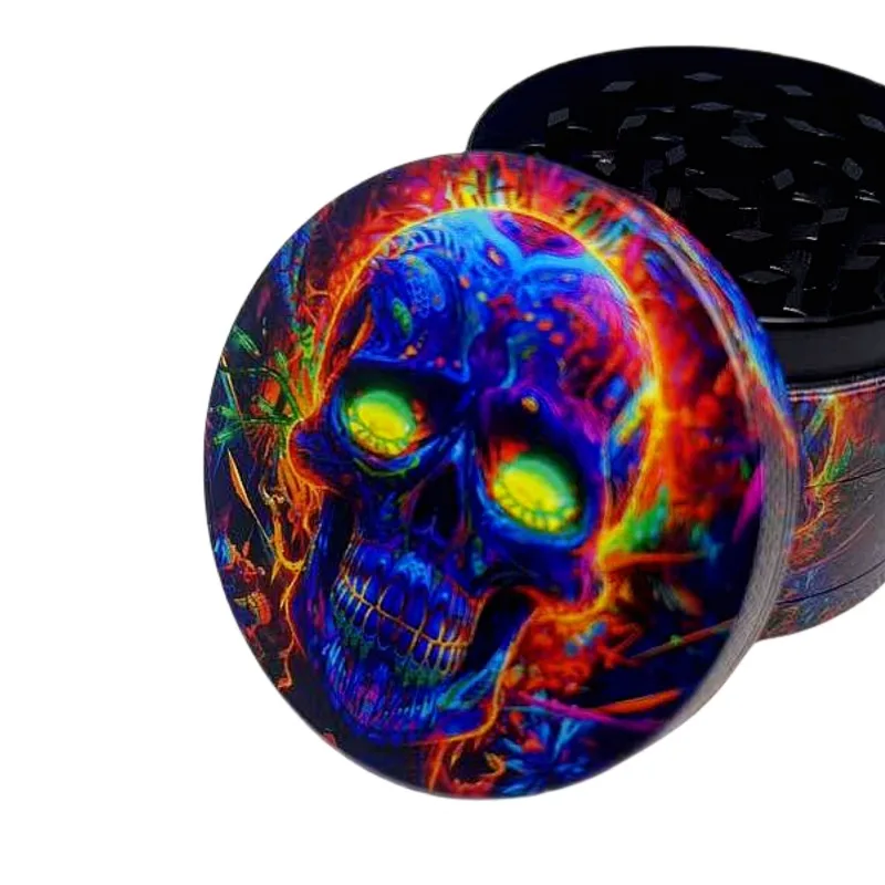 50 มม.โลหะSkullเครื่องบดสมุนไพ - Kitchen Gadgets Gold บทวิจารณ์และราคา