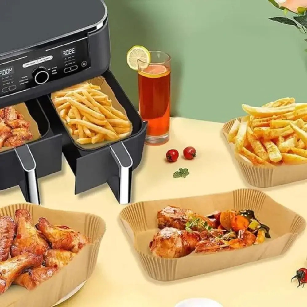 กระดาษรองอบสำหรับหม้อทอดไร้น้ำ - Kitchen Gadgets Air Fryer บทวิจารณ์และราคา
