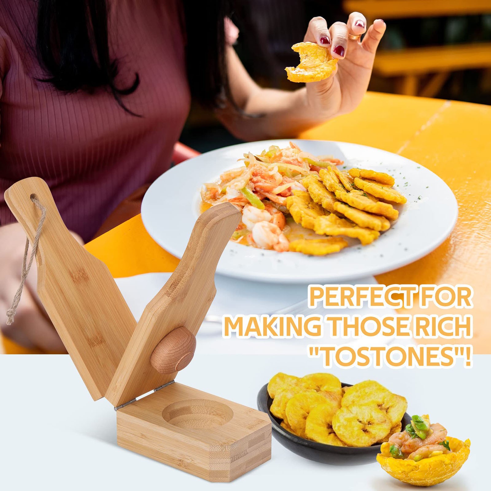 เครื่องทำแพนเค้กกล้วยแบบกดมือ  - Kitchen Hand Gadgets บทวิจารณ์และราคา