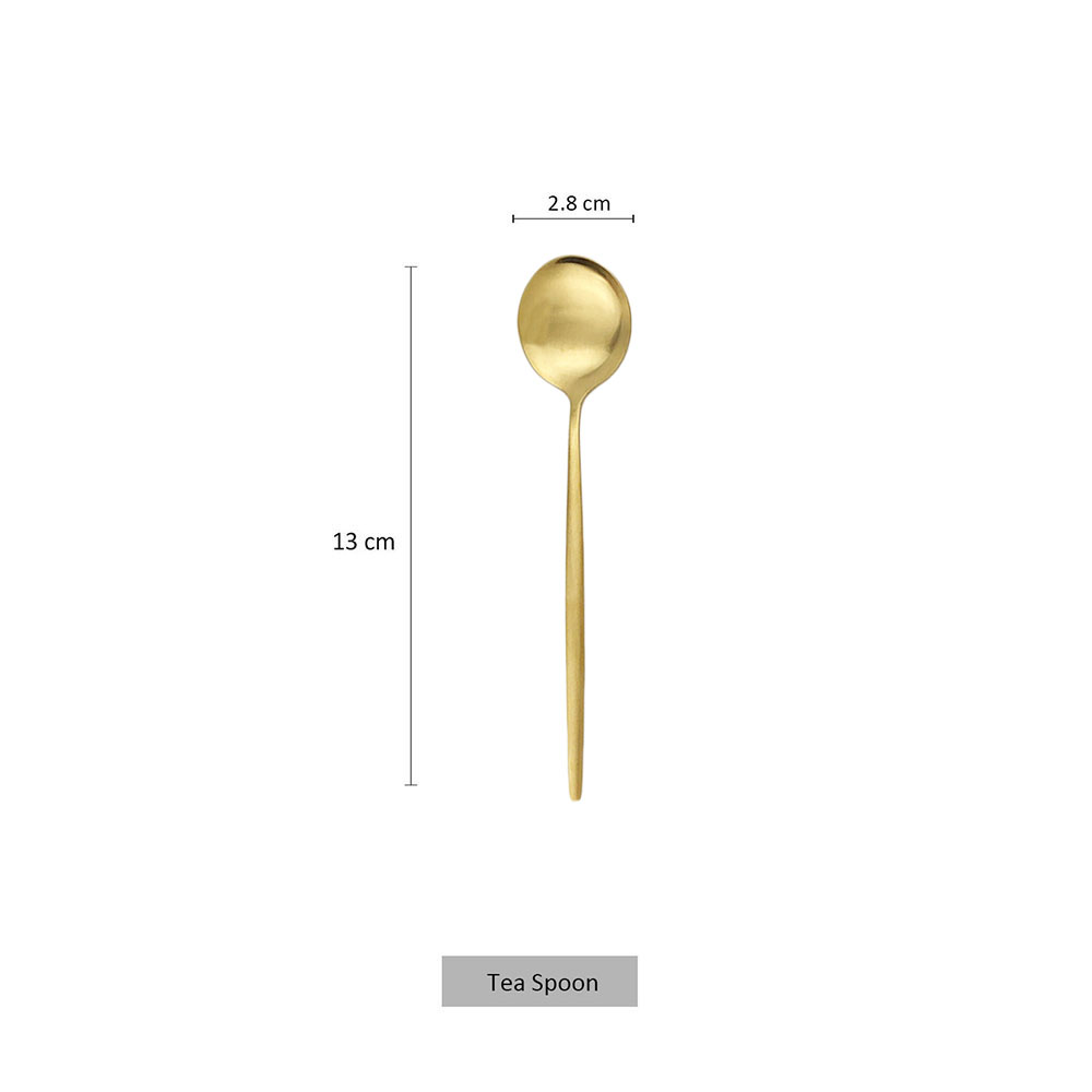 6 ชิ้นชากาแฟผัดช้อนมินิขนาดเล็ - Kitchen Gadgets Gold บทวิจารณ์และราคา