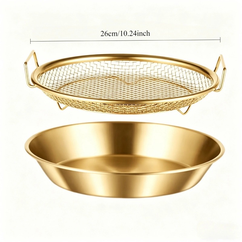 ตะแกรงกรองน้ำมันสำหรับหม้อทอดไ - Kitchen Gadgets Gold บทวิจารณ์และราคา