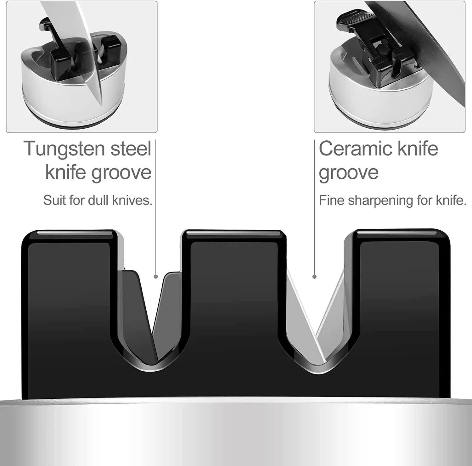 เครื่องลับมีดแบบแฮนด์ฟรี ปี 20 - Kitchen Hand Gadgets บทวิจารณ์และราคา
