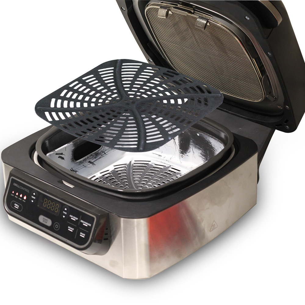 สแตนเลสSplatter ShieldสําหรับA - Ninja Air Fryer Af101 บทวิจารณ์และราคา
