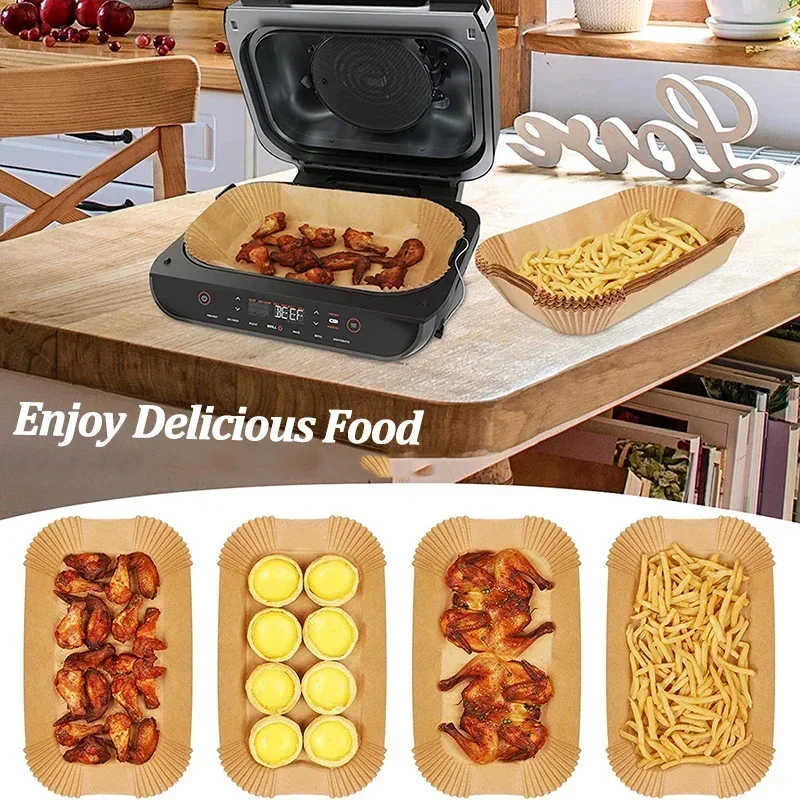 กระดาษรองอบสำหรับหม้อทอดไร้น้ำ - Kitchen Gadgets Air Fryer บทวิจารณ์และราคา
