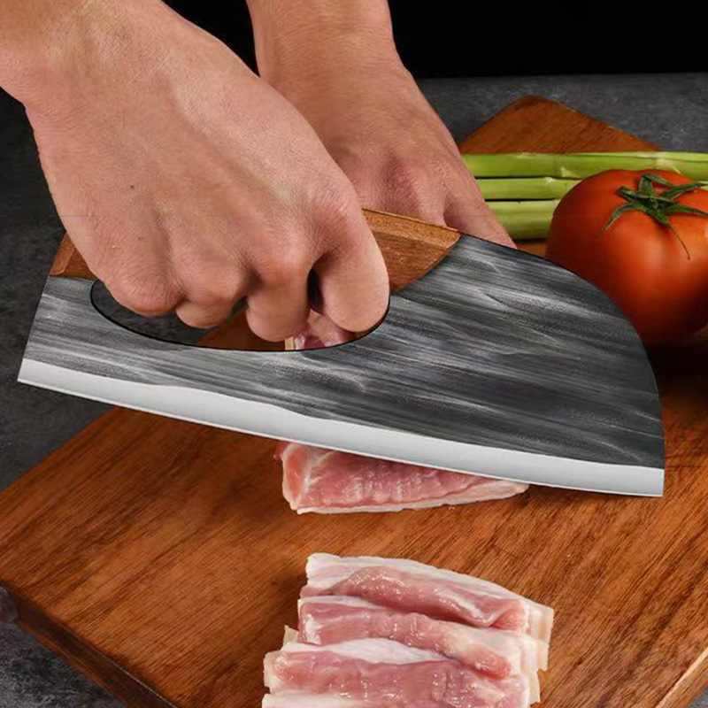 มีดแล่เนื้อแบบตีขึ้นรูปด้วยมือ - Kitchen Hand Gadgets บทวิจารณ์และราคา