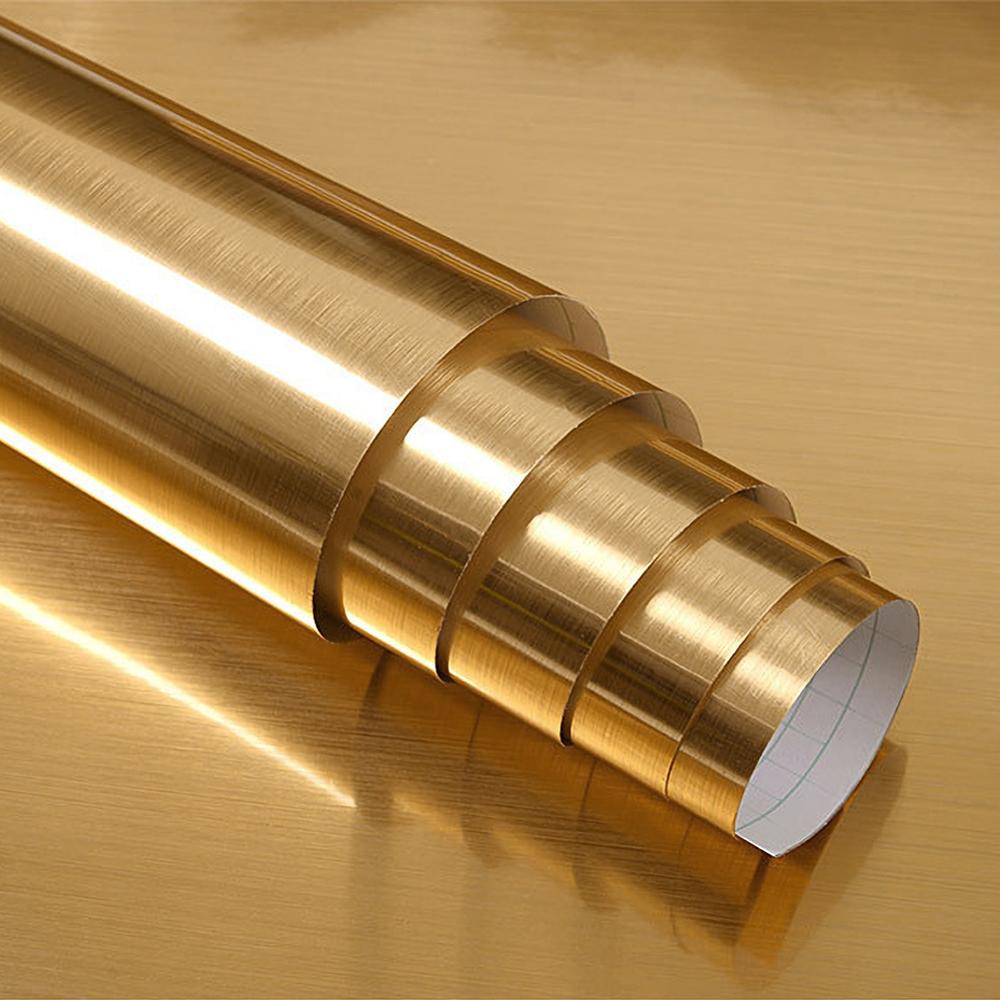 ฟิล์มตกแต่งวอลล์เปเปอร์ PVC ลา - Kitchen Gadgets Gold บทวิจารณ์และราคา