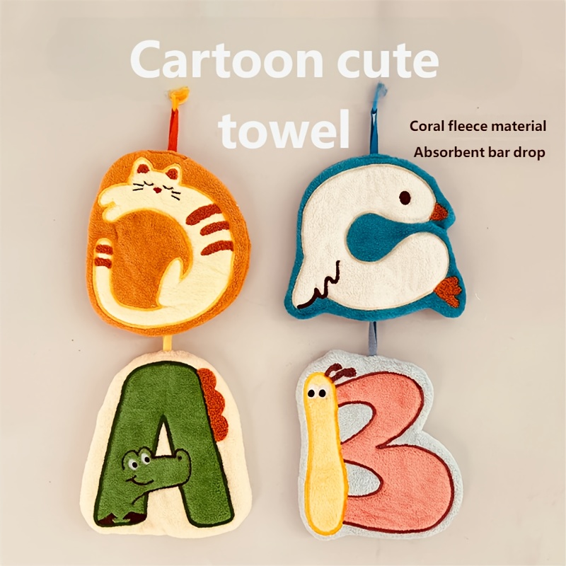ผ้าเช็ดมือลายการ์ตูน ABC 1 ชิ้ - Kitchen Hand Gadgets บทวิจารณ์และราคา