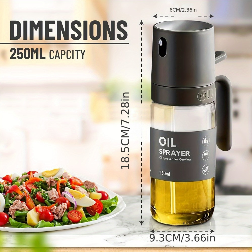 ขวดสเปรย์น้ำมัน 250 มล., แก้วโ - Kitchen Gadgets Air Fryer บทวิจารณ์และราคา