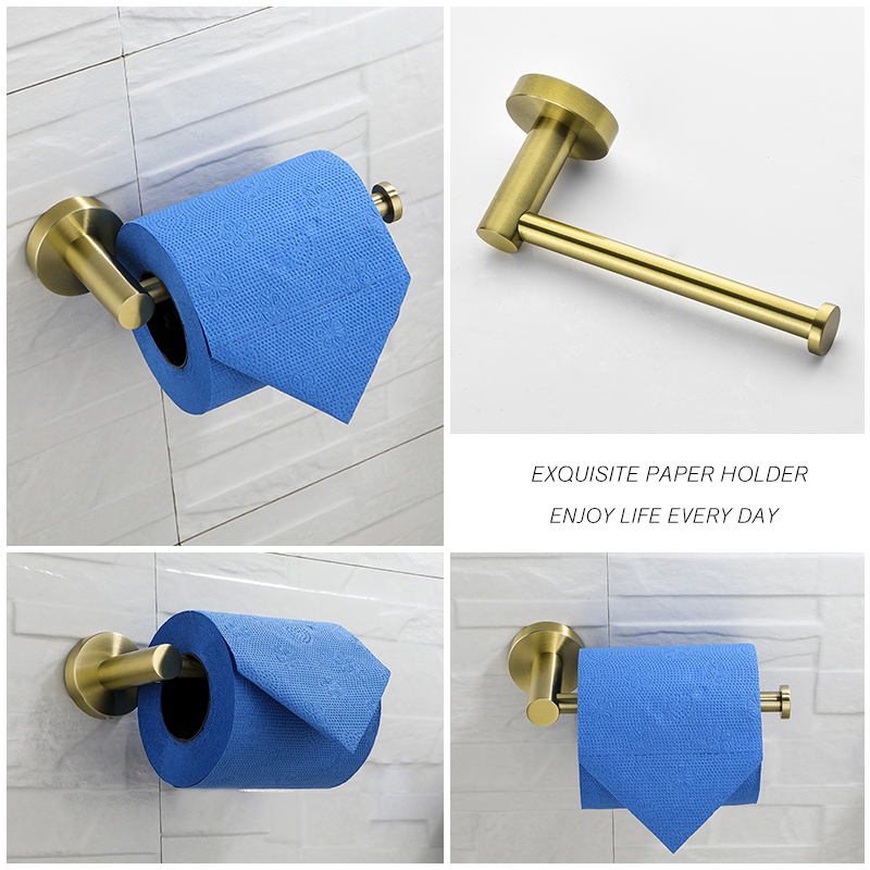 ผู้ถือกระดาษชําระสีทองขัดเงาติ - Kitchen Gadgets Gold บทวิจารณ์และราคา