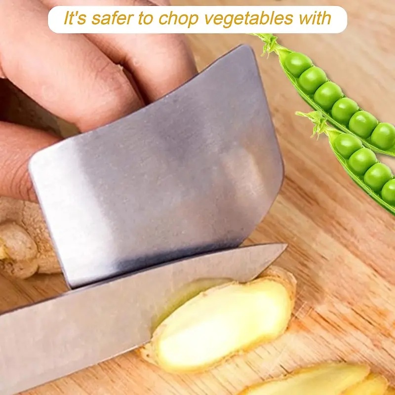 1-6 ชิ้น ที่ป้องกันนิ้วสแตนเลส - Kitchen Hand Gadgets บทวิจารณ์และราคา
