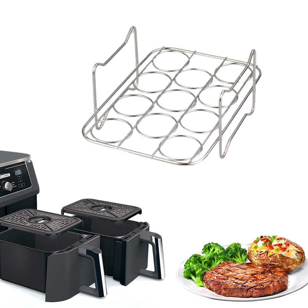 ชั้นนึ่งอาหารสแตนเลสสำหรับหม้อ - Kitchen Gadgets Air Fryer บทวิจารณ์และราคา