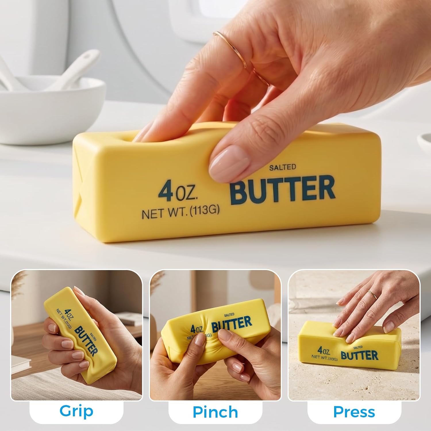 แท่งบัตเตอร์ซิลิโคนนุ่มแบบใหม่ - Kitchen Hanging Gadgets บทวิจารณ์และราคา