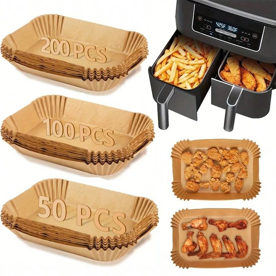 กระดาษรองหม้อทอดแบบใช้แล้วทิ้ง - Kitchen Gadgets Air Fryer บทวิจารณ์และราคา