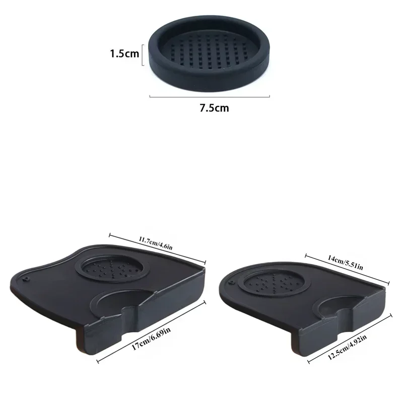 ผงกาแฟ Pad ซิลิโคนกันลื่น Tamp - Kitchen Hanging Gadgets บทวิจารณ์และราคา