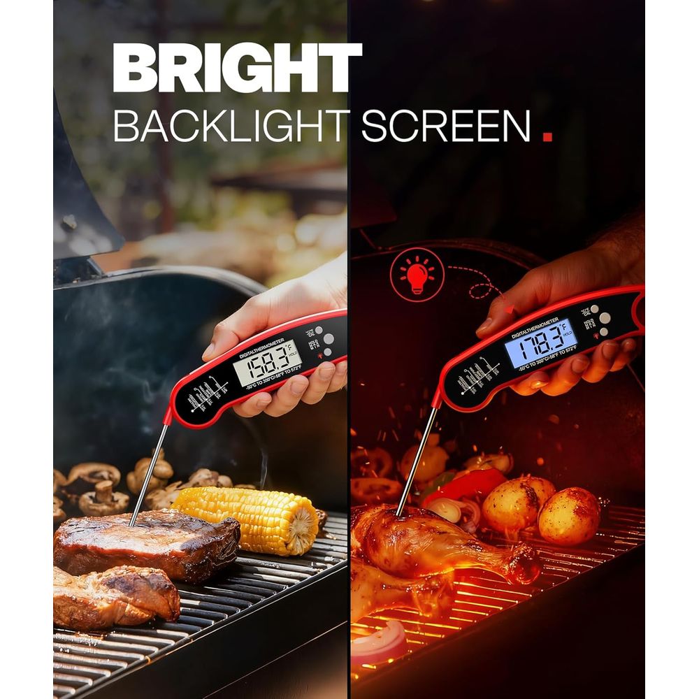 เทอร์โมมิเตอร์วัดอุณหภูมิเนื้อ - Kitchen Gadgets Air Fryer บทวิจารณ์และราคา